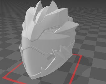 DIY 3D Printed No1 Sentai Gozyuger Blue GozyuLeon Helmet