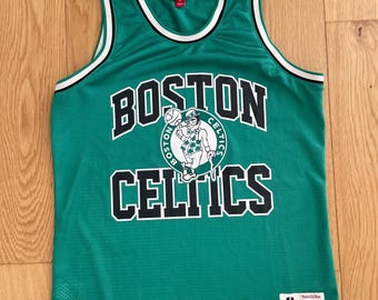 Camisa vintage Boston Celtics Mitchell & Ness Mesh, tamanho G