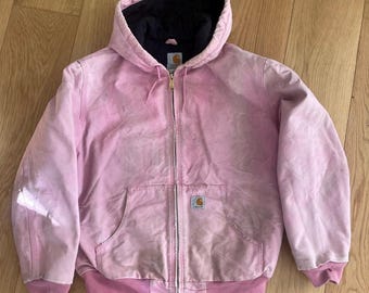 Carhartt Detroit WJ097 VRS Vintage Workwear Jacket Pink Women's