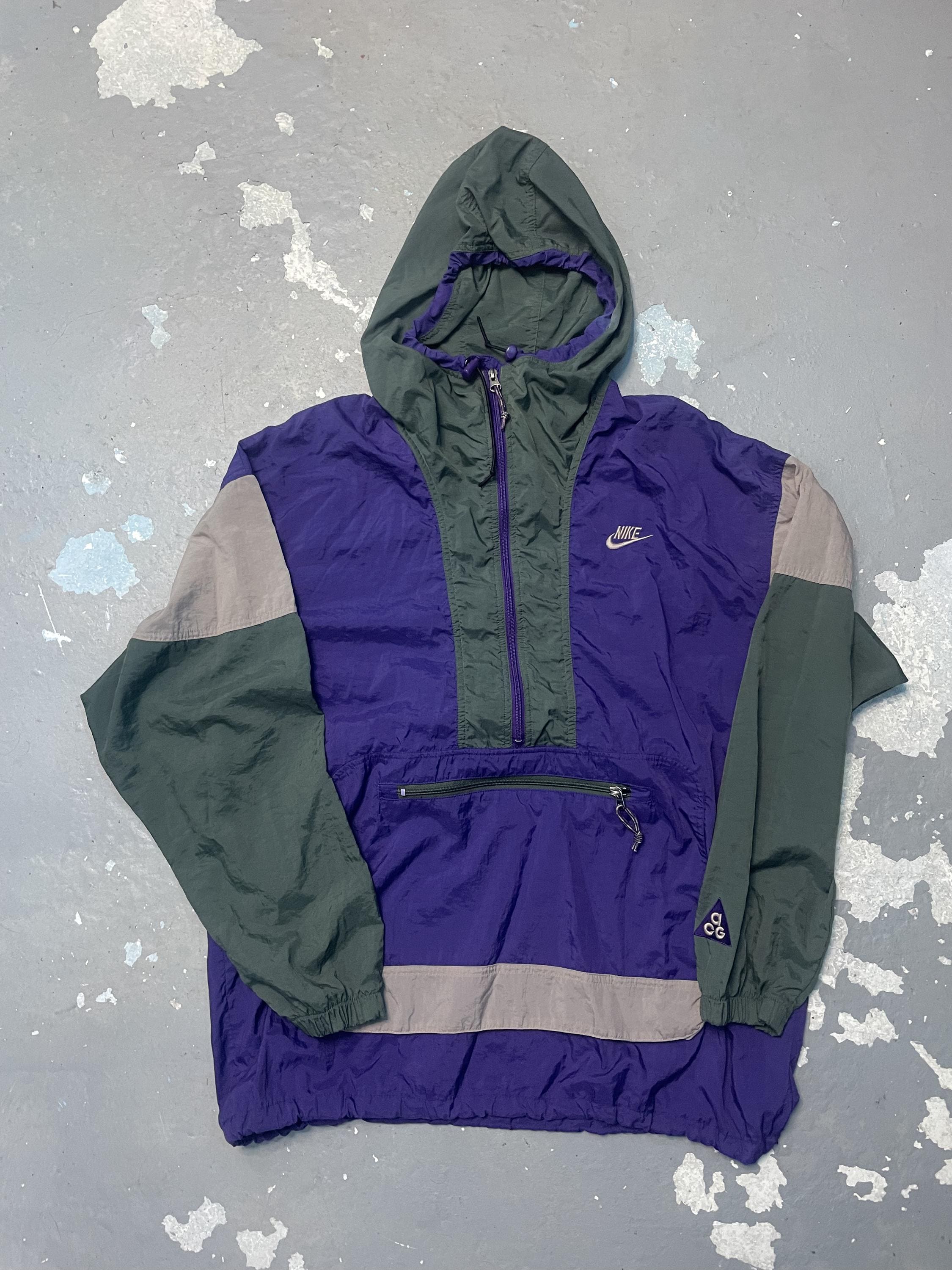 Nike Anorak Jacket 90s - Etsy