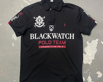 Vintage Polo Ralph Lauren Blackwatch Polo Team Polos - Etsy