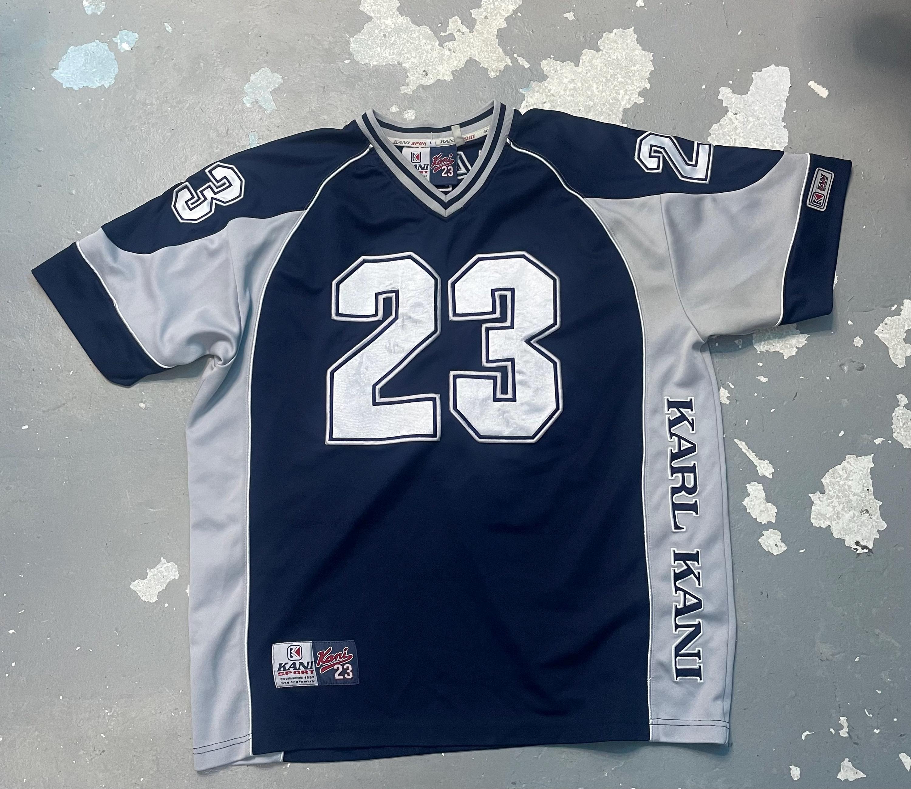 23 Karl kani vintage フットボールシャツ Karl Kani 23 Football