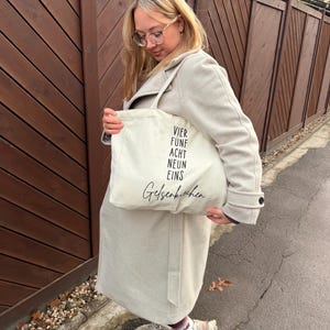 Tragetasche Stadt mit Postleitzahl, beliebige Stadt