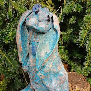 Rabbit Ceramic Sculpture