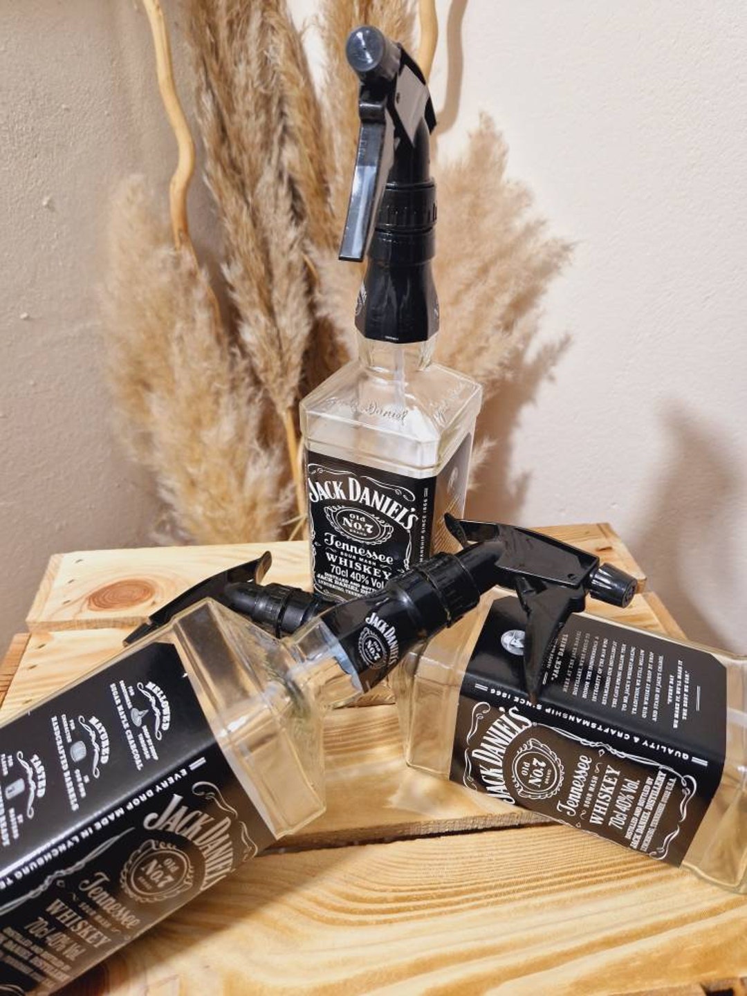 Jack Daniels Flasche Barber Shop Sprühflasche Orchideen Etsy.de