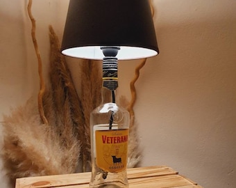 Osborne Veterano Solera Flaschenlampe Lampe Flasche Geschenk Upcycling Tischlampe Lampenflasche Bottlelamp