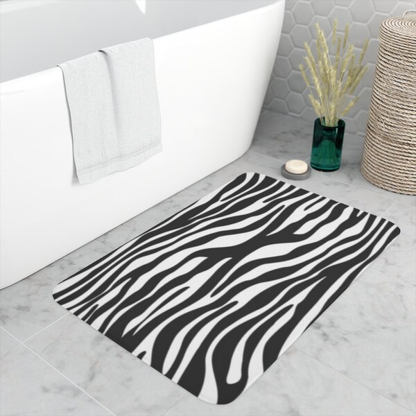 Zebra Shower Etsy