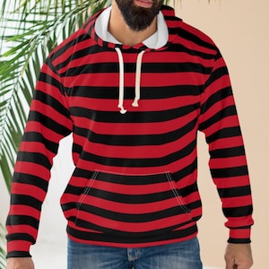 【Raucohouse】Henry stripe hoodie long sleeve Henry stripe hoodie long sleeve - Raucohouse | 60% - Asian