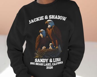 Sudadera Jackie & Shadow 2026, Agujas de Big Bear, Suéter Sandy y Luna, Águilas Calvas