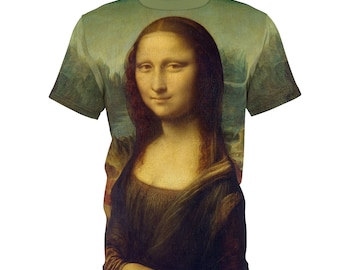 Mona Lisa T-Shirt: Leonardo Da Vinci Famous Painting Art Tee