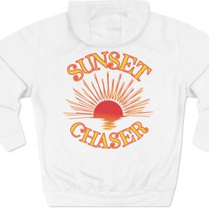 Sunset Chaser Hoodie Women&#39;s Beach Hoodie Vacation Hoodie Trendy Hoodie Cute Sunset Hoodie Women&#39;s Clothing Gift Idea