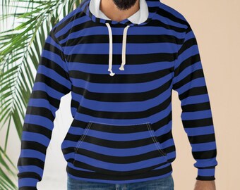 Felpa Leggera Donna Con Cappuccio E Tasche - Strisce Verticali, Maniche Lunghe, Lacci Regolabili, Vestibilità Slim, Casual Autunnale