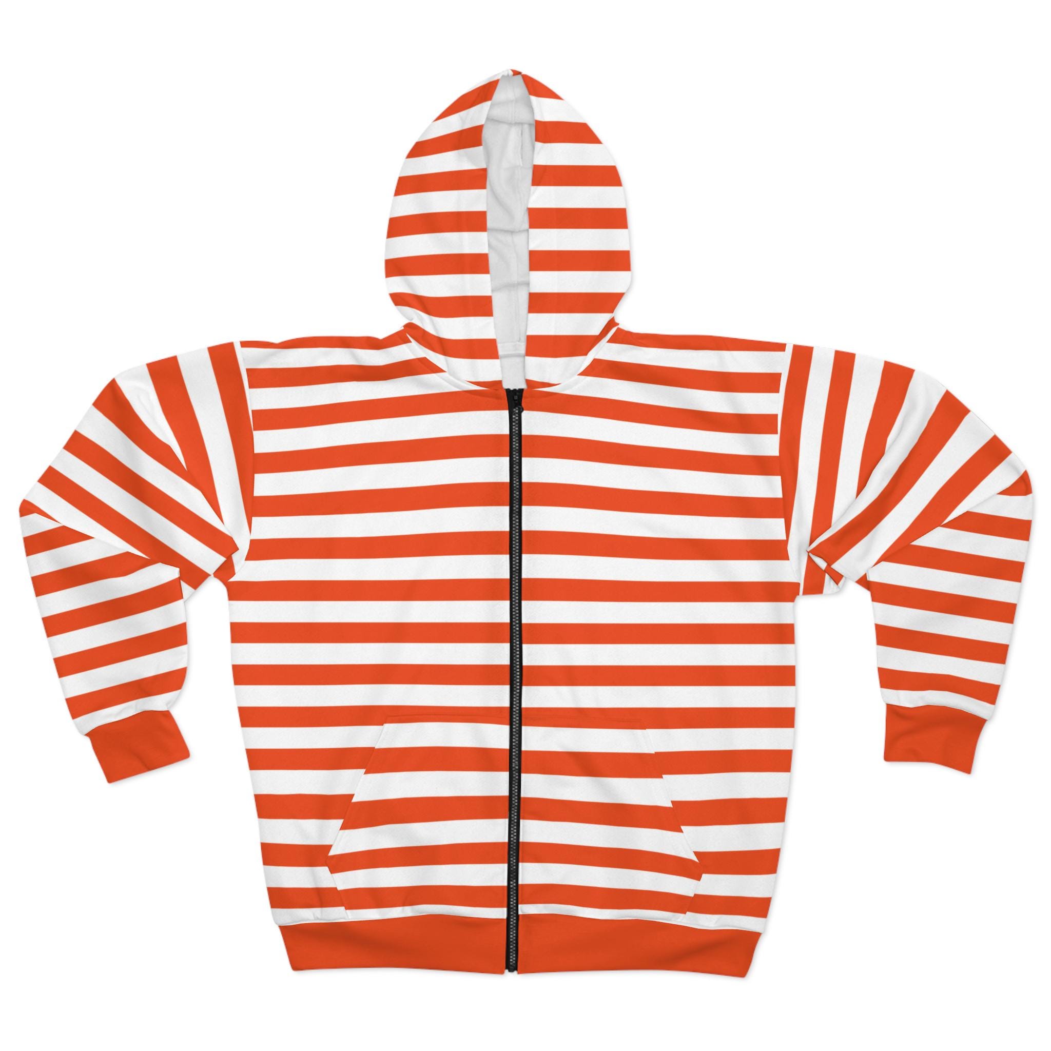 トップス SWAGGER ORANGE BORDER ZIP HOODIE Y2K トップス SWAGGER ORANGE BORDER ZIP HOODIE Y2K Devil Nut