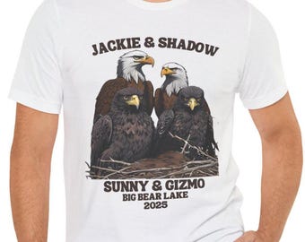 Eaglets Friends Of Big Bear Valley Eagle Cam Bald Eagle T-shirt