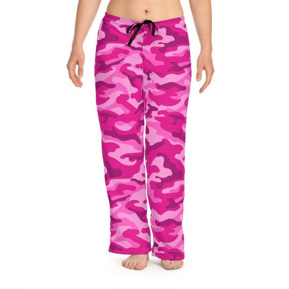 Women s Green Camo Army PJ Pants