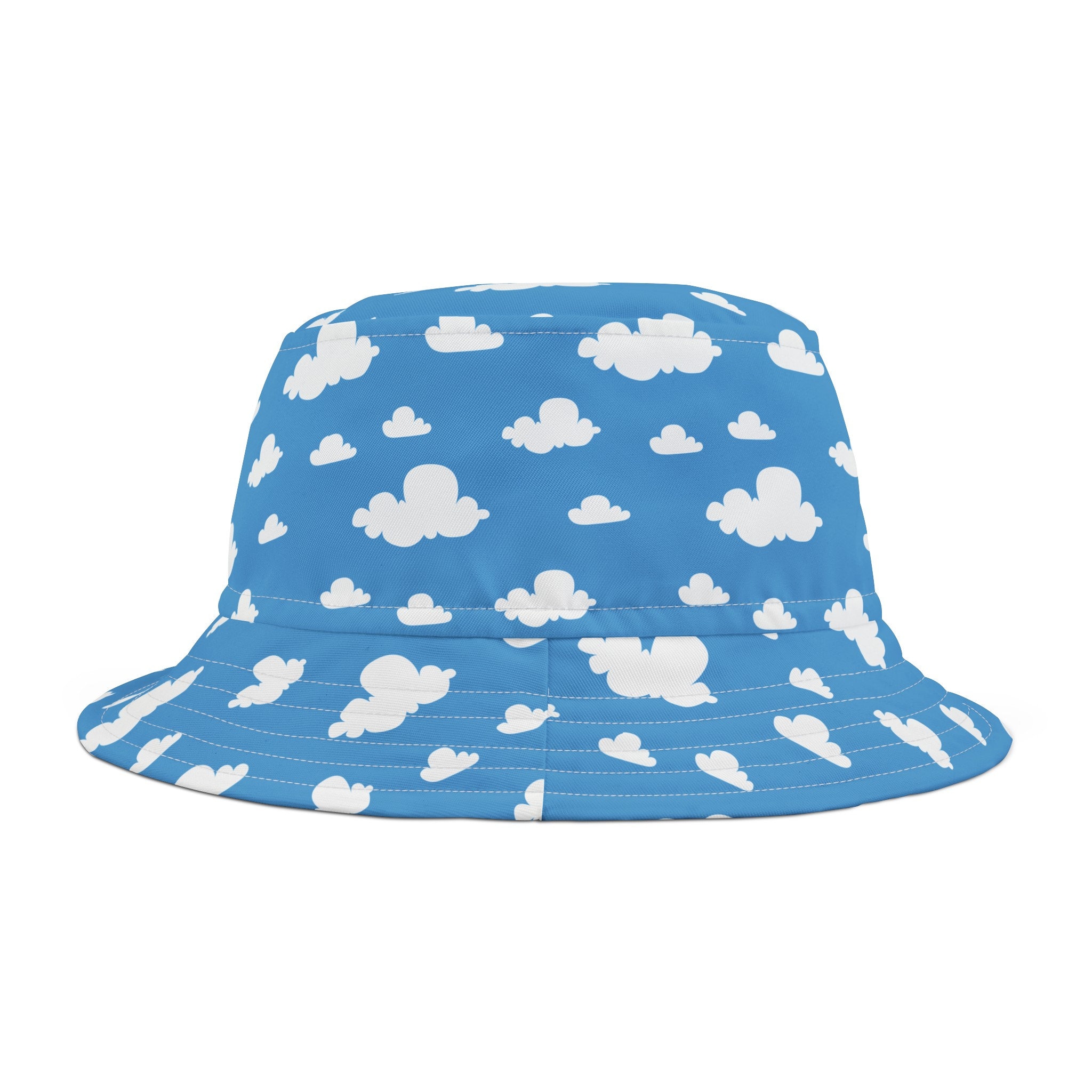 Cloud Bucket Hat Blue Sky Bucket Hat Blue & White Hat Cute