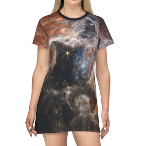 Tarantula Nebula Dress: Universe Stars Outer Space Nightgown