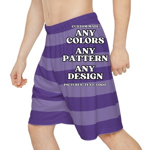Shorts imprimés intégral pour homme : vêtements de détente personnalisés