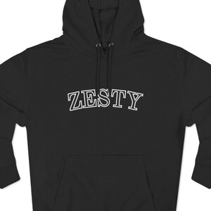 Zesty Cotton Blend Fleece Hoodie: Women&#39;s Trendy Pullover