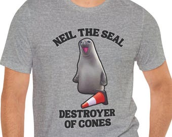 Neil the Seal T-Shirt: Tasmanian Elephant Seal, Animal Lover Gift