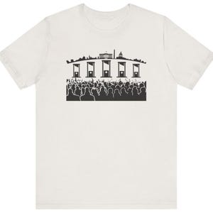 Guillotine Revolution T-Shirt: Politischer Protest, Eat The Rich