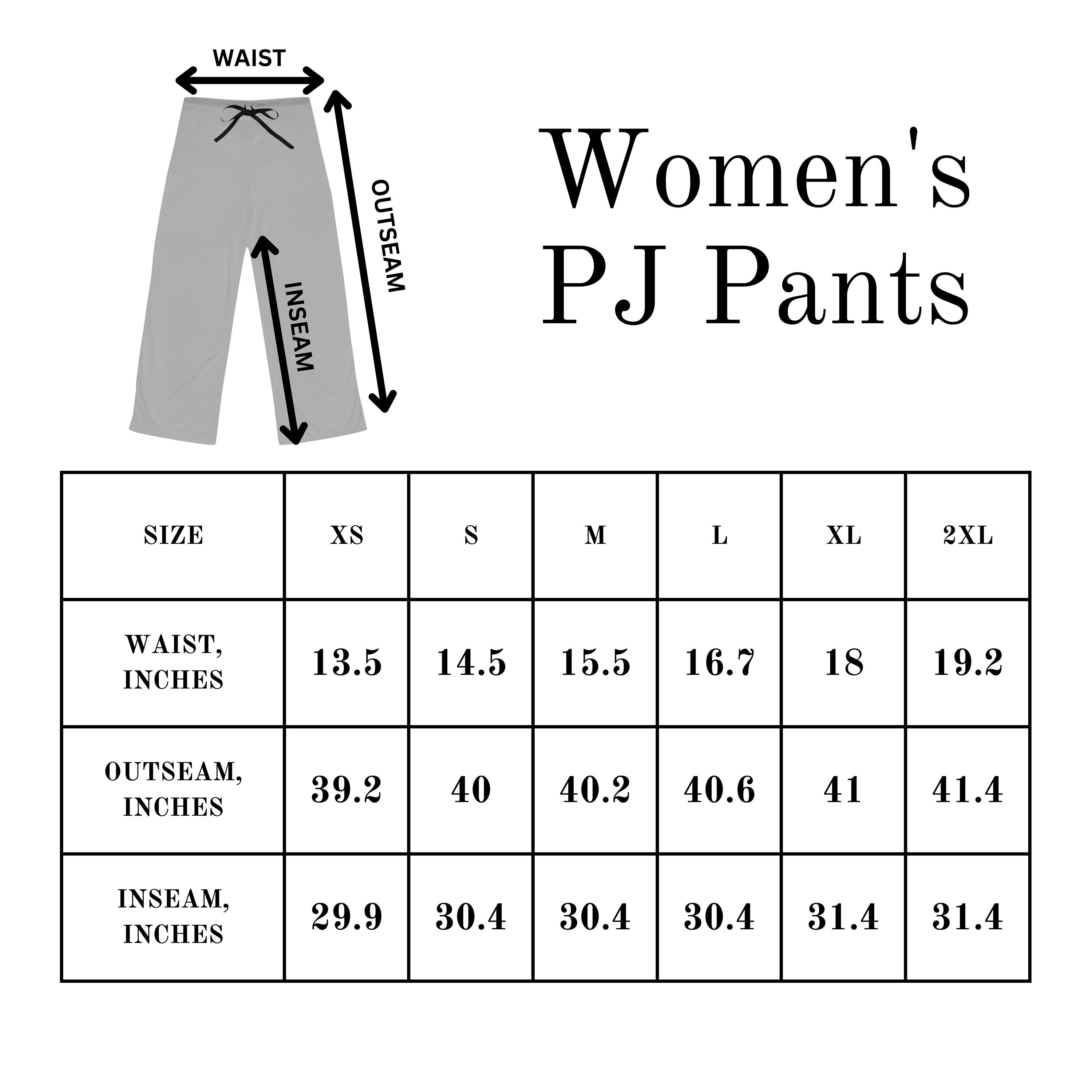 Blue Camo PJ Pants Camouflage PJ Pants Matching Blue Camo Pj's Women's