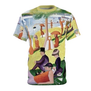 T-shirt Seurat Painting : un dimanche après-midi à La Grande Jatte Art