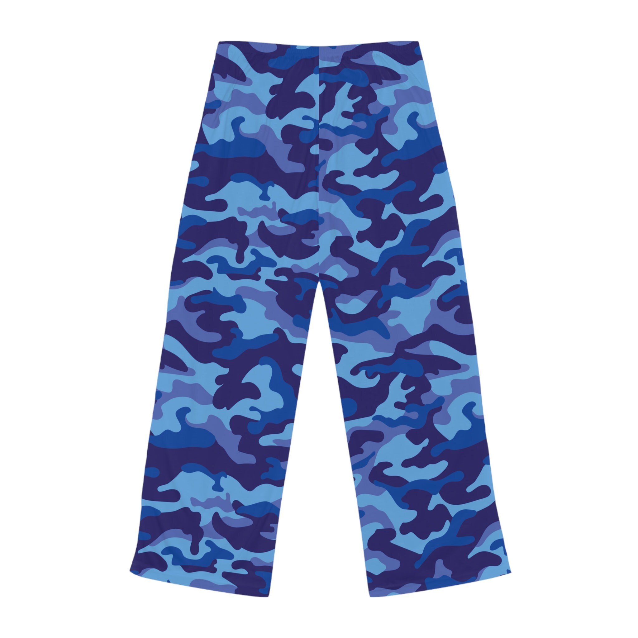Blue Camo PJ Pants Camouflage PJ Pants Matching Blue Camo Pj's Women's