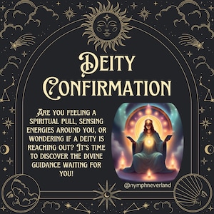 Deity Confirmation Reading || Best Detailed Deity Identification || Who Is My Deity || Guide To Deity Work || Beginner's Guide To Deities