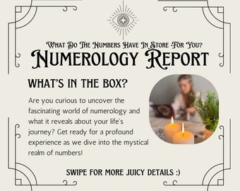 Full Numerology Report || Best In-Depth Numerology Report || Birth Chart Numerology