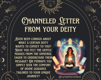 A Letter Channeled From Your Deity || Best Detailed What Does Your Deity Want To Tell You ||