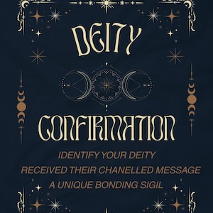 Detailed Deity Confirmation Reading: Identify Your Divine Guide