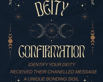 Detailed Deity Confirmation Reading: Identify Your Divine Guide