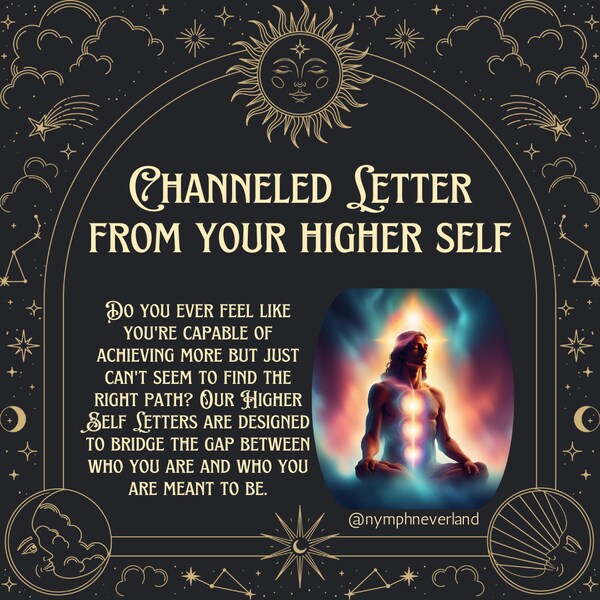 A Letter Channeled From Your Higher Self | What Does Your Higher Self Want To Tell You | Ask My Higher Self