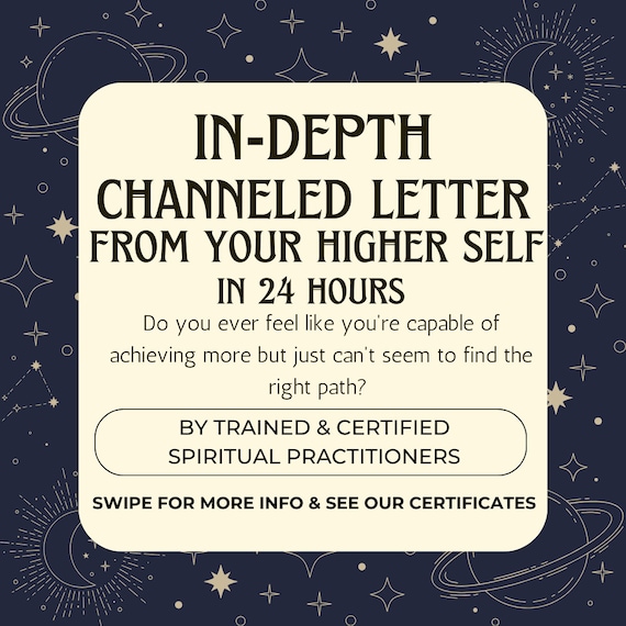 Personalized Higher Self Letter: Spiritual Guidance & Intuitive Insights