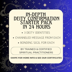 Deity Confirmation Starter Pack || Starter Pack For Deity Identification || What Deity Is Calling You || Working With Deities Beginner Guide