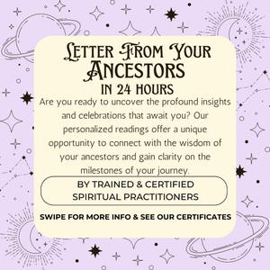 A Letter Channeled From Your Ancestors || Best Detailed What Do Your Ancestors Want To Tell You || Ancestor Reading || Advice From Ancestors