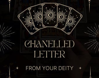Channeled Letter From Your Deity: Divine Guidance