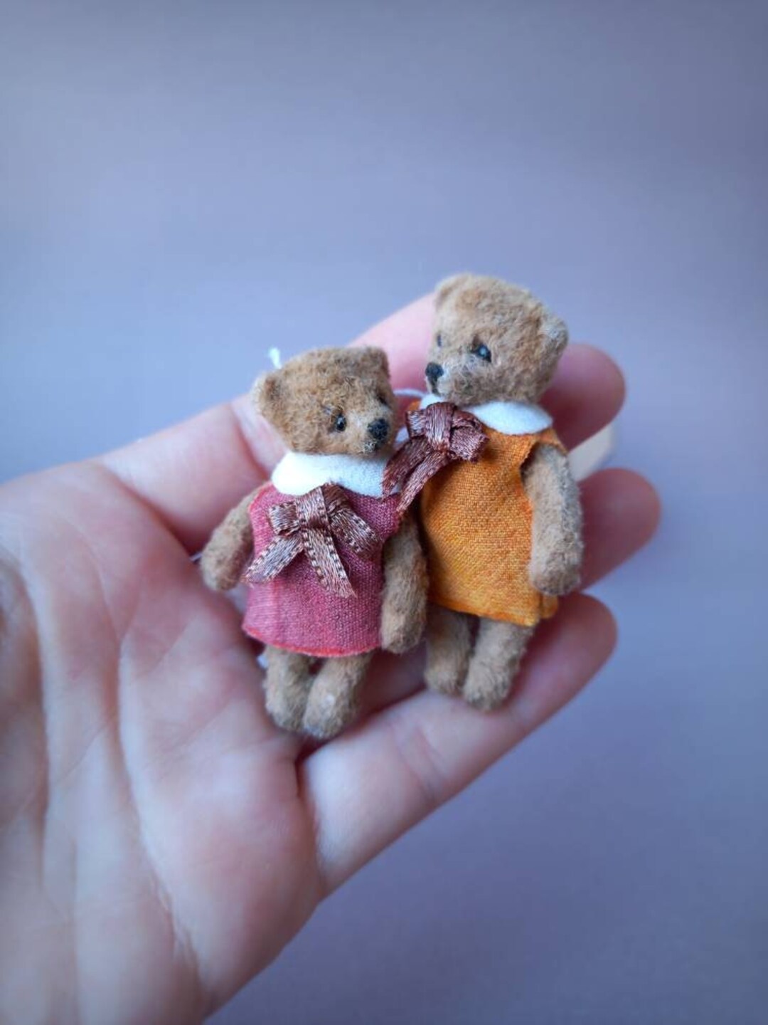 Old Teddy Bears-cute Bear Family-mini Bears-miniature Toy Bear for the