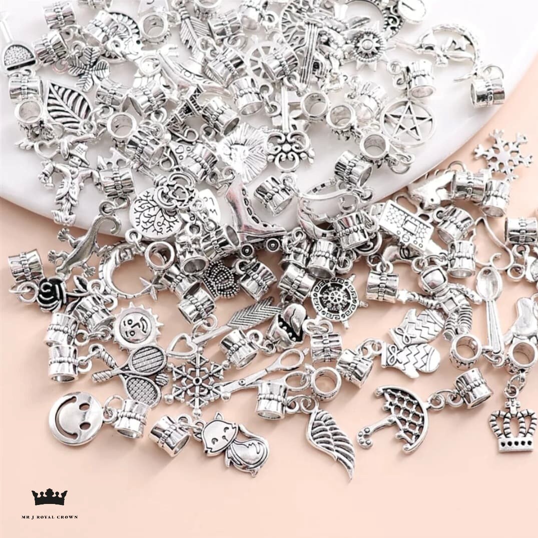 Sterling silver charm shop bracelets wholesale