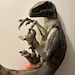 Reproduction of Sleeping Velociraptor 40 Cm in Diameter!! - Etsy UK
