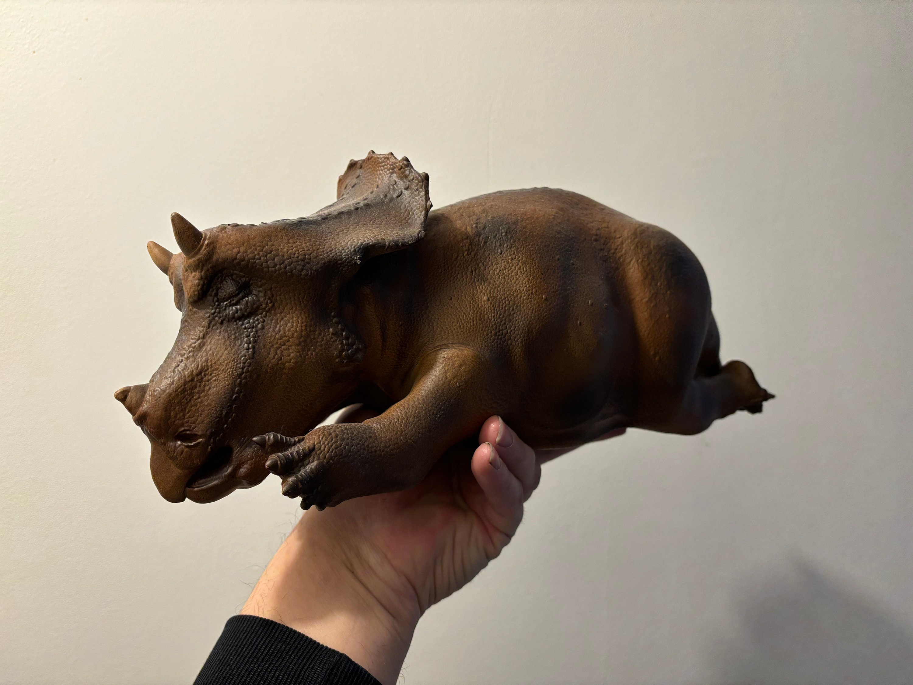 40cm Sleeping Triceratops Dinosaur Reproduction!! - Etsy