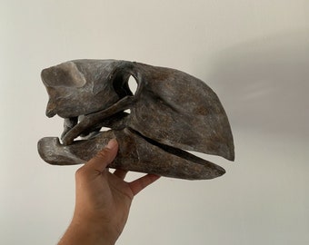 Crane of Gastornis Diatryma replica museum quality Eocene