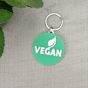 Vegan Schlüsselanhänger - Stolz Vegan Accessoire