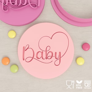 Baby - Cookie Cutter & Fondant Stempel