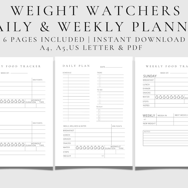 Weight Watchers Etsy