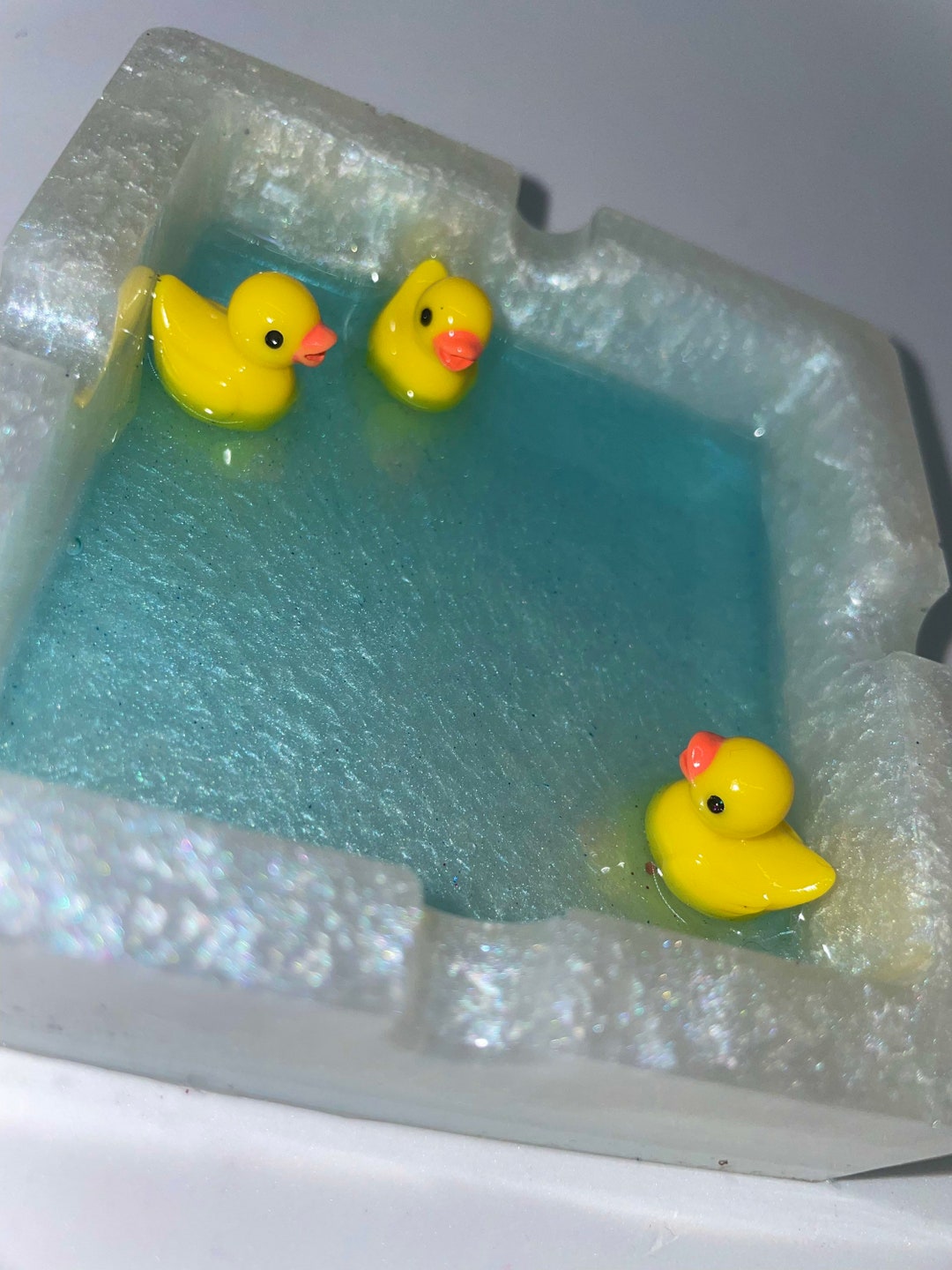 Bathtub Ashtray, Bathroom Decor, Rubber Duck Ashtray, Stoner Gifts, Quirky Decor, Toilet Ashtray