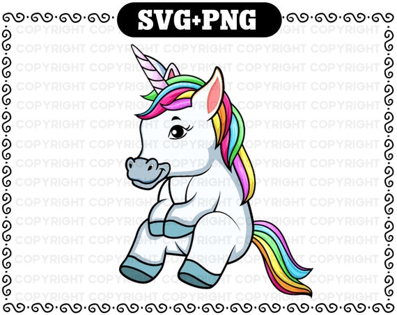 Unicorn Svg Unicorn Png Unicorn Digital Downlad Unicorn | Etsy