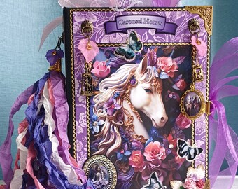 Carousel  journal Reserved for Robyn