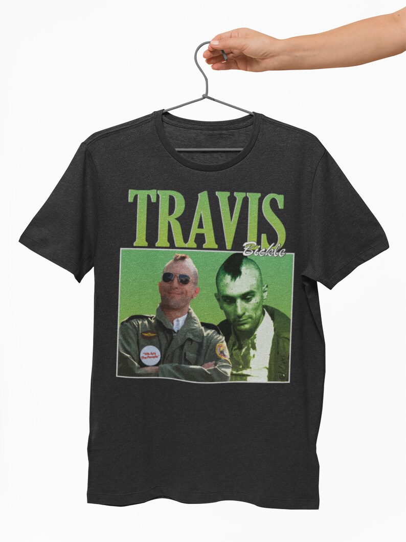 Travis Bickle Taxi Driver T Shirt Before Watchmen Robert De | Etsy